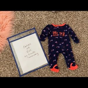 Carters little sister sleeper newborn